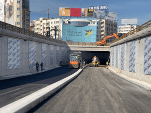 Passage souterrain au niveau de Boulevard GHANDI – CASA AMENAGEMENT