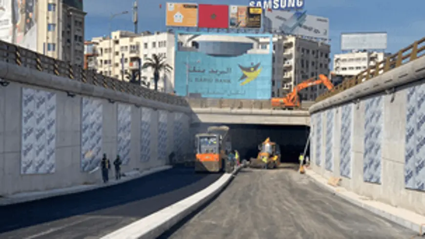 Passage souterrain au niveau de Boulevard GHANDI – CASA AMENAGEMENT