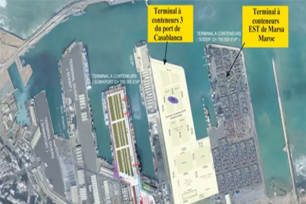 Terminal A Conteneurs Au Port De Casablanca / ANP CASA Terminal A Conteneurs Au Port De Casablanca / ANP CASA